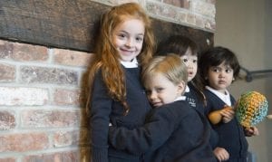 Tessa International School - Children Hugs