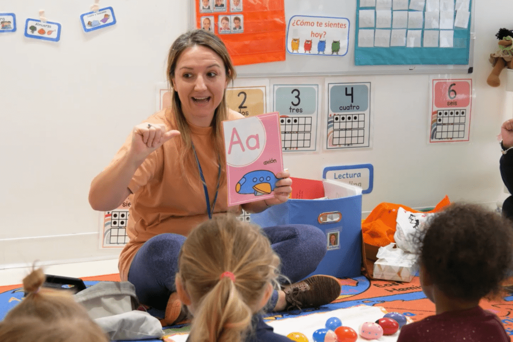 Teacher of a nursery class at Tessa International class