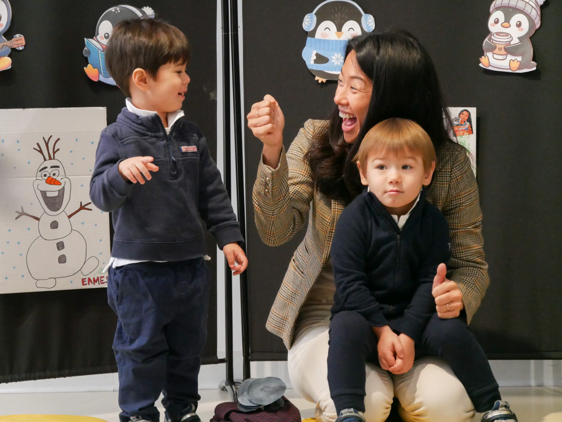 A parent feels proud for her twin boys' Mandarin Chinese development through Tessa Nursery Program.